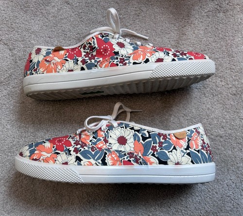 Hotter floral canvas pumps - canvas,