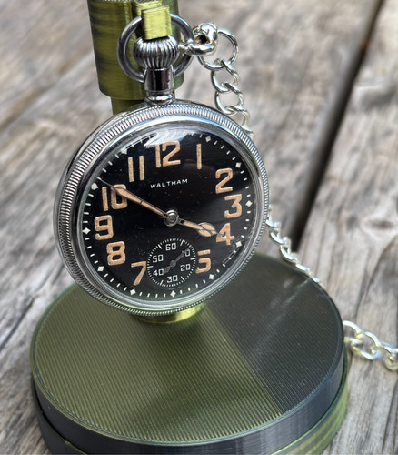Waltham military pocket watch - pocket,