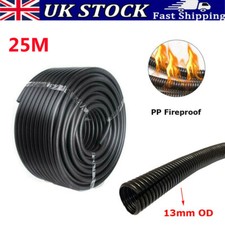 13mm OD Split Loom Tubing Wire Auto Home Electrical Wiring Sleeve Conduit Cable