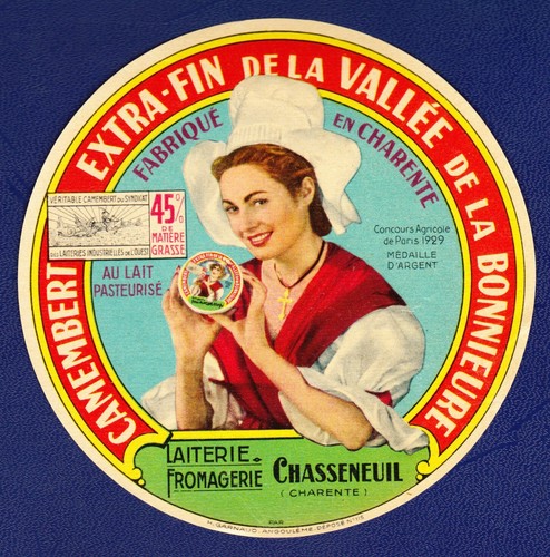 Unused vintage french cheese - unused,