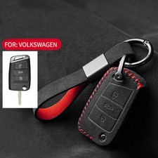 Full Suede Covered Key Fob