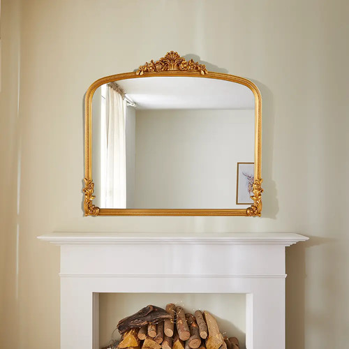 Chatsworth gold overmantle - gold,