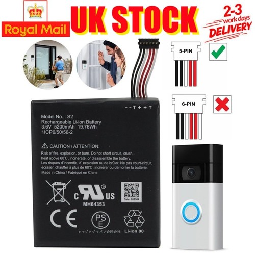 Pin battery compatible - s2,
