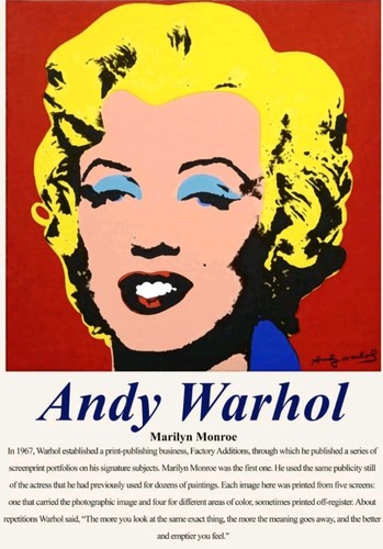 Andy warhol rare signed - andy, lovley