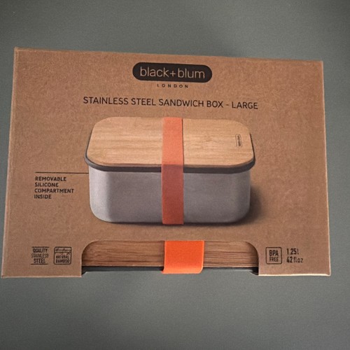 Black blum bento box orange - black+blum,