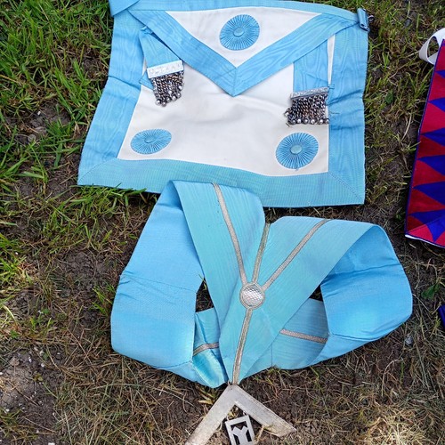 Freemason apron sash - ,