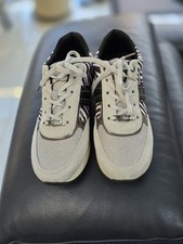 Ladies Zebra Print Trainers