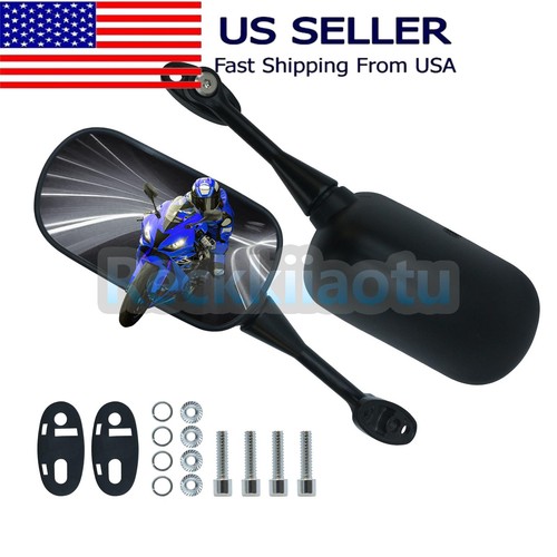 Black rear view mirrors for - black,