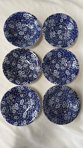 Blue calico crownford china - calico,