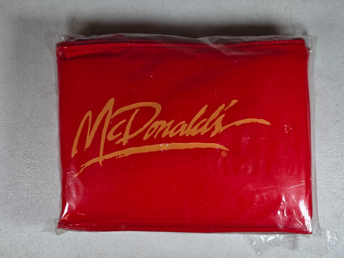 Mcdonald six pack cooler red - six,