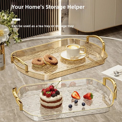 Transparent elegant tray - elegant,