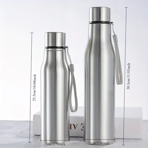 Water bottle litre stainless - 1,