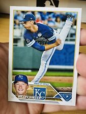 BRADY SINGER KANSAS CITY ROYALS 2023 TOPPS SERIES ONE BASEBALL CARD #328