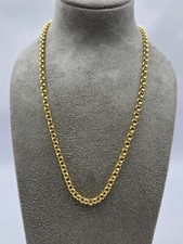Unisex Round Belcher Chain 30