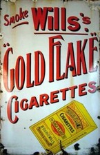 Gold Flake Smoke Wills's Old