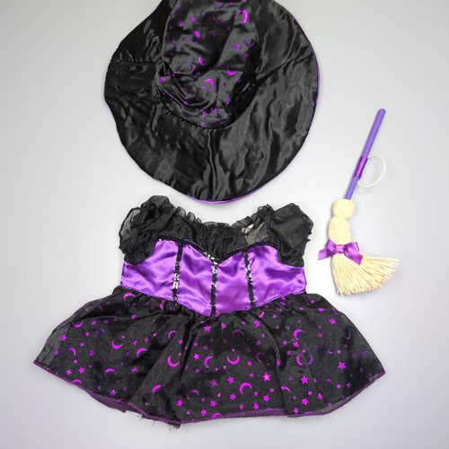 Build bear black purple moon - build, a