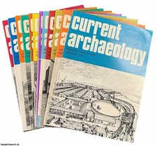 CURRENT ARCHAEOLOGY. 12 ISSUES. NO. 24-35, 1971-1972. 1971-72