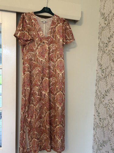 Next pink paisley - pink, metallic
