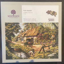Wentworth Wooden Jigsaw Puzzle 500 Pieces ' The Baker'. Good Condition