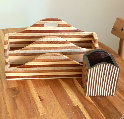 Wood striped desktop - striped,