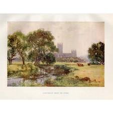 CANTERBURY Kent View from the