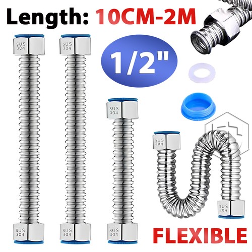 Shower hose 10cm 2m - 1/2",