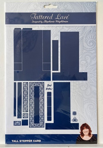 Tattered lace die - set, tall