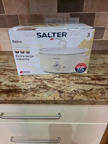 Salter retro slow - slow, cooker