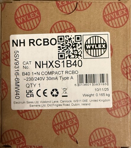 Wylex nhxs1b40 compact - wylex,