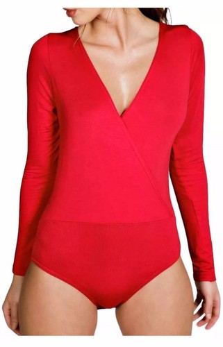 Ladies bodysuit wrap over - ladies, v
