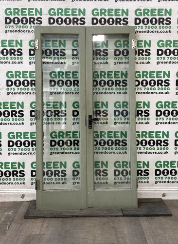 Wooden timber french doors - wooden,