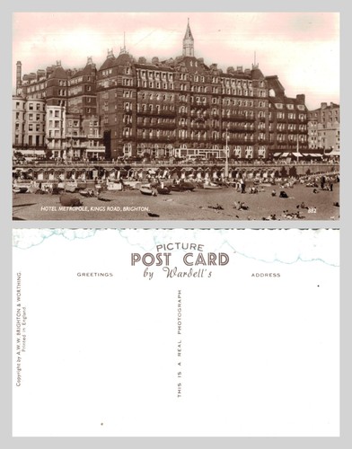Vintage postcard hotel - vintage,