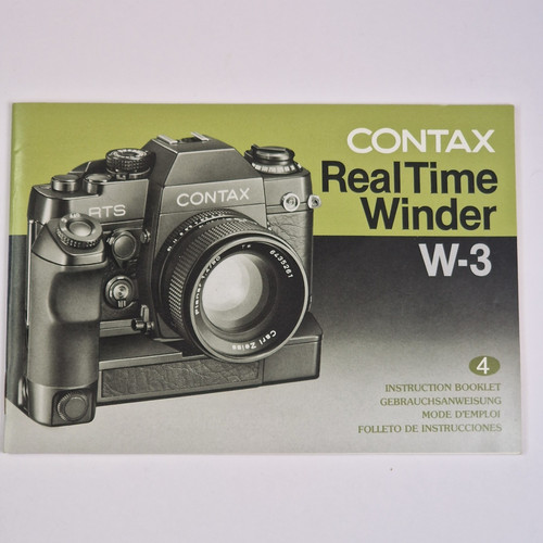 Contax real time winder - contax, w-3