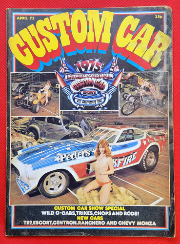Custom car magazine april 1975 - custom,