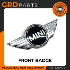Genuine MINI R55 R56 R57 LCI FRONT Bonnet Badge Emblem Logo USED