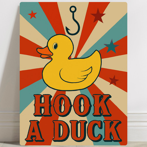 Hook duck fair circus - duck,