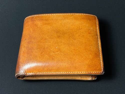 Muji light brown leather