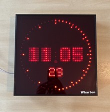 Wharton 30x30cm digital clock