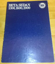 1979 Lancia Beta Sedan Brochure