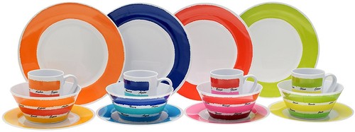 16pc dinner set plates bowls - dinner,