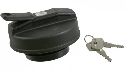 Fuel filler cap with - two, keys