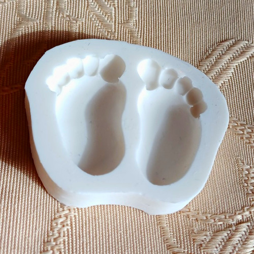 Baby feet silicone resin - baby, mould