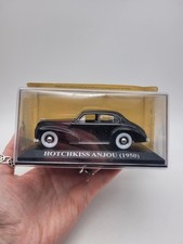 IXO? 1:43, Hotchkiss Anjou, 1950, Black Diecast Model Car With Display Case.