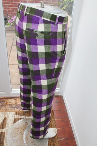 Mens wool golf - wool, trousers