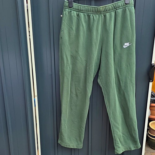 Nike men green fleece jogger - nike,
