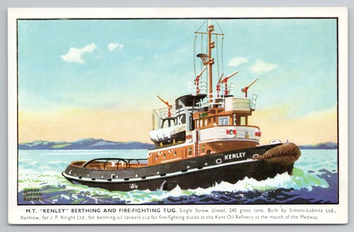 Kenley fire fighting tug - m.t.,