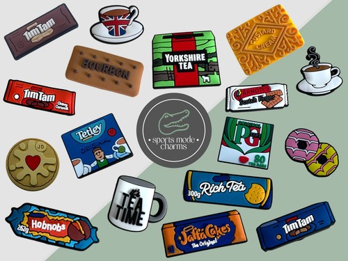 Tea time charms - time,