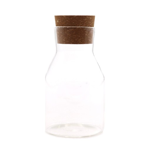 Decorative cottage cork glass - decorative,
