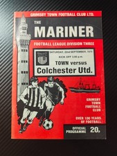 Grimsby Town v's Colchester