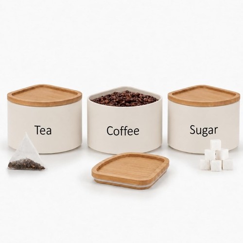 3pc tea coffee - tea, sugar